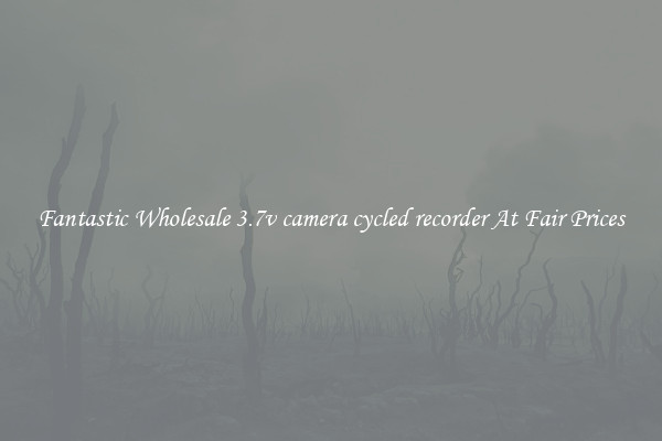 Fantastic Wholesale 3.7v camera cycled recorder At Fair Prices